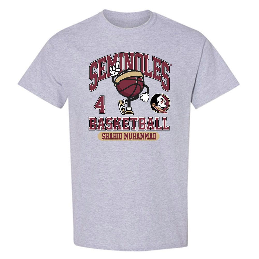 FSU - NCAA Men's Basketball : Shahid Muhammad - Fashion Shersey T-Shirt-0