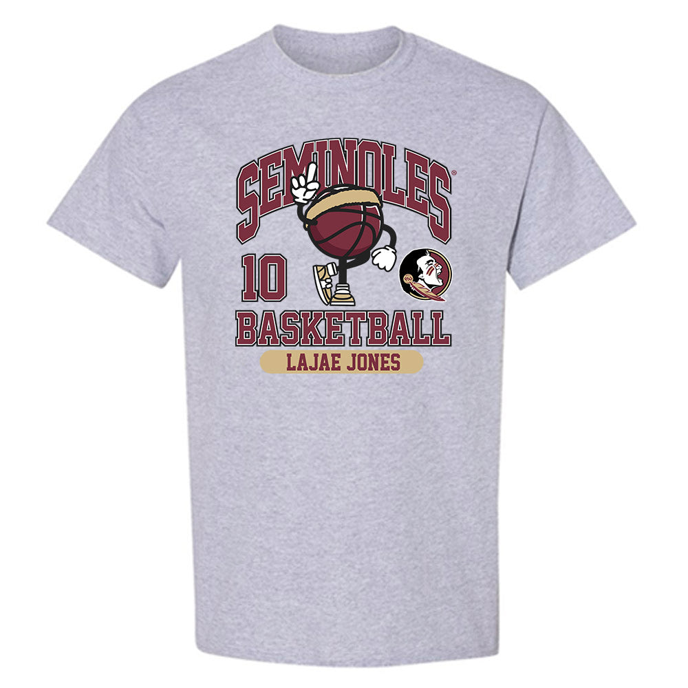 FSU - NCAA Men's Basketball : Lajae Jones - Fashion Shersey T-Shirt-0