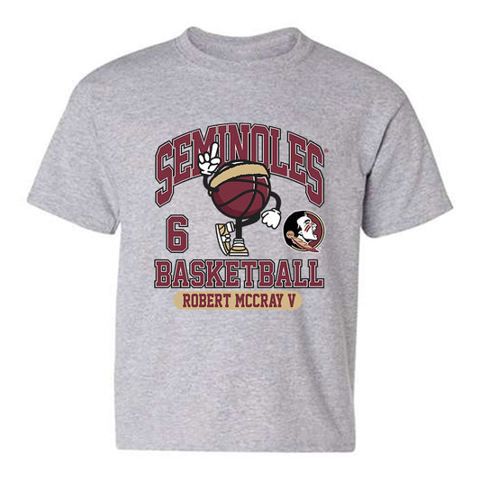 FSU - NCAA Men's Basketball : Robert McCray V - Fashion Shersey Youth T-Shirt-0