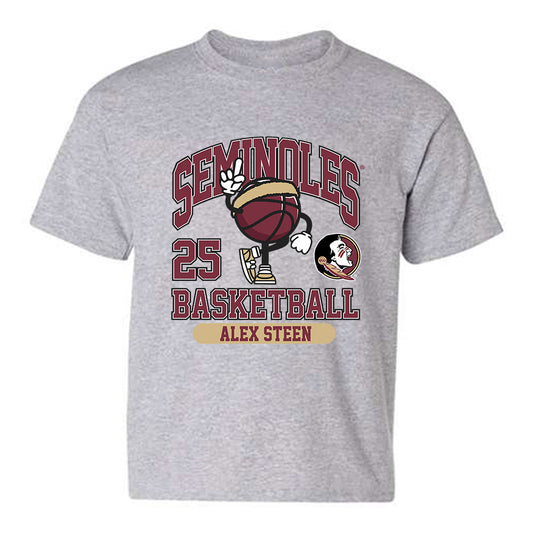 FSU - NCAA Men's Basketball : Alex Steen - Fashion Shersey Youth T-Shirt-0