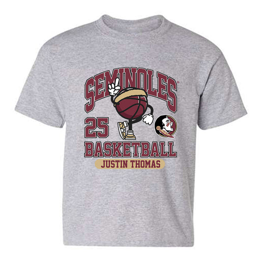 FSU - NCAA Men's Basketball : Justin Thomas - Fashion Shersey Youth T-Shirt-0