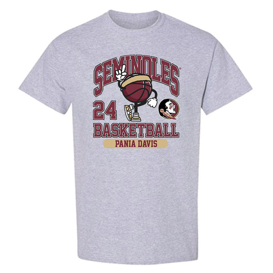 FSU - NCAA Women's Basketball : Pania Davis - Fashion Shersey T-Shirt-0