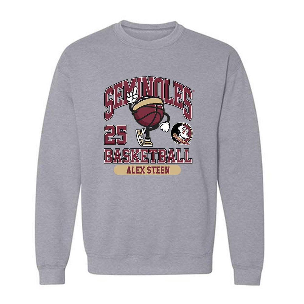 FSU - NCAA Men's Basketball : Alex Steen - Fashion Shersey Crewneck Sweatshirt-0
