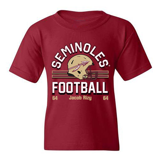 FSU - NCAA Football : Jacob Rizy - Classic Fashion Shersey Youth T-Shirt-0