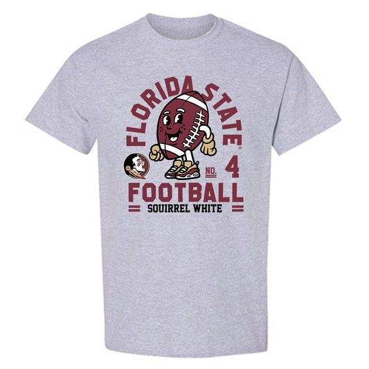 FSU - NCAA Football : Squirrel White - Fashion Shersey T-Shirt-0