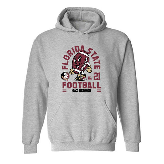 FSU - NCAA Football : Max Redmon - Fashion Shersey Hooded Sweatshirt-0