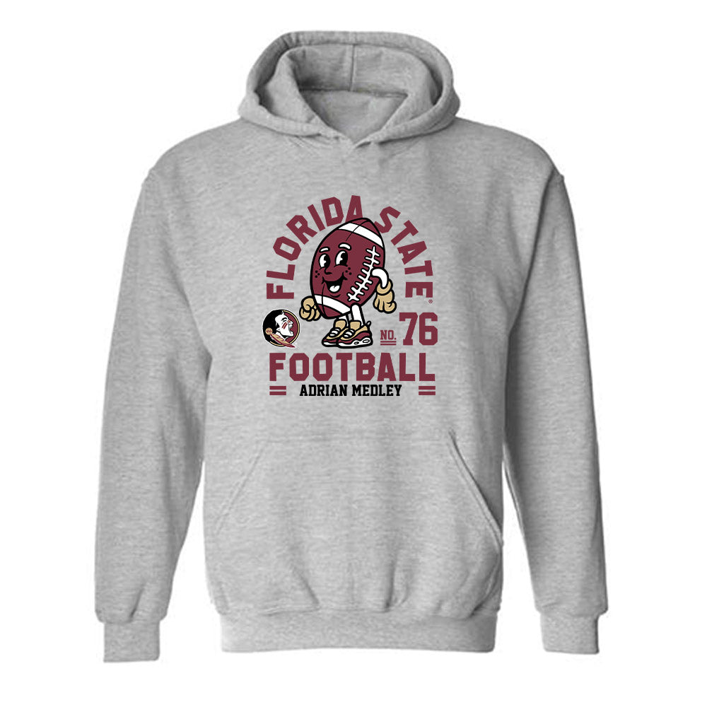 FSU - NCAA Football : Adrian Medley - Fashion Shersey Hooded Sweatshirt-0