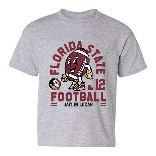 FSU - NCAA Football : Jaylin Lucas - Fashion Shersey Youth T-Shirt-0