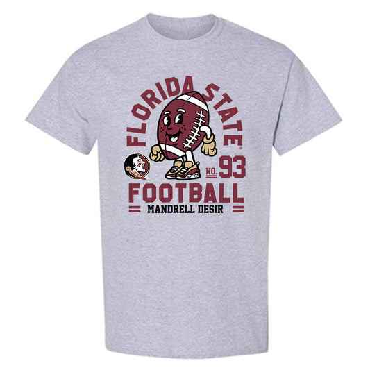FSU - NCAA Football : Mandrell Desir - Fashion Shersey T-Shirt-0