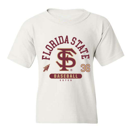 FSU - NCAA Baseball : Jace Estes - Classic Fashion Shersey Youth T-Shirt-0