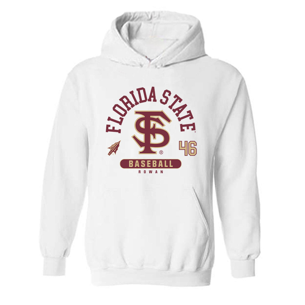 FSU - NCAA Baseball : Hudson Rowan - Classic Fashion Shersey Hooded Sweatshirt-0