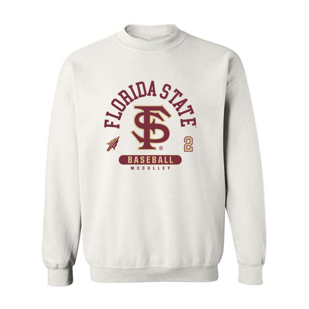 FSU - NCAA Baseball : Carter McCulley - Classic Fashion Shersey Crewneck Sweatshirt