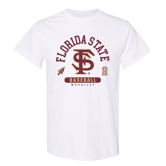 FSU - NCAA Baseball : Carter McCulley - Classic Fashion Shersey T-Shirt