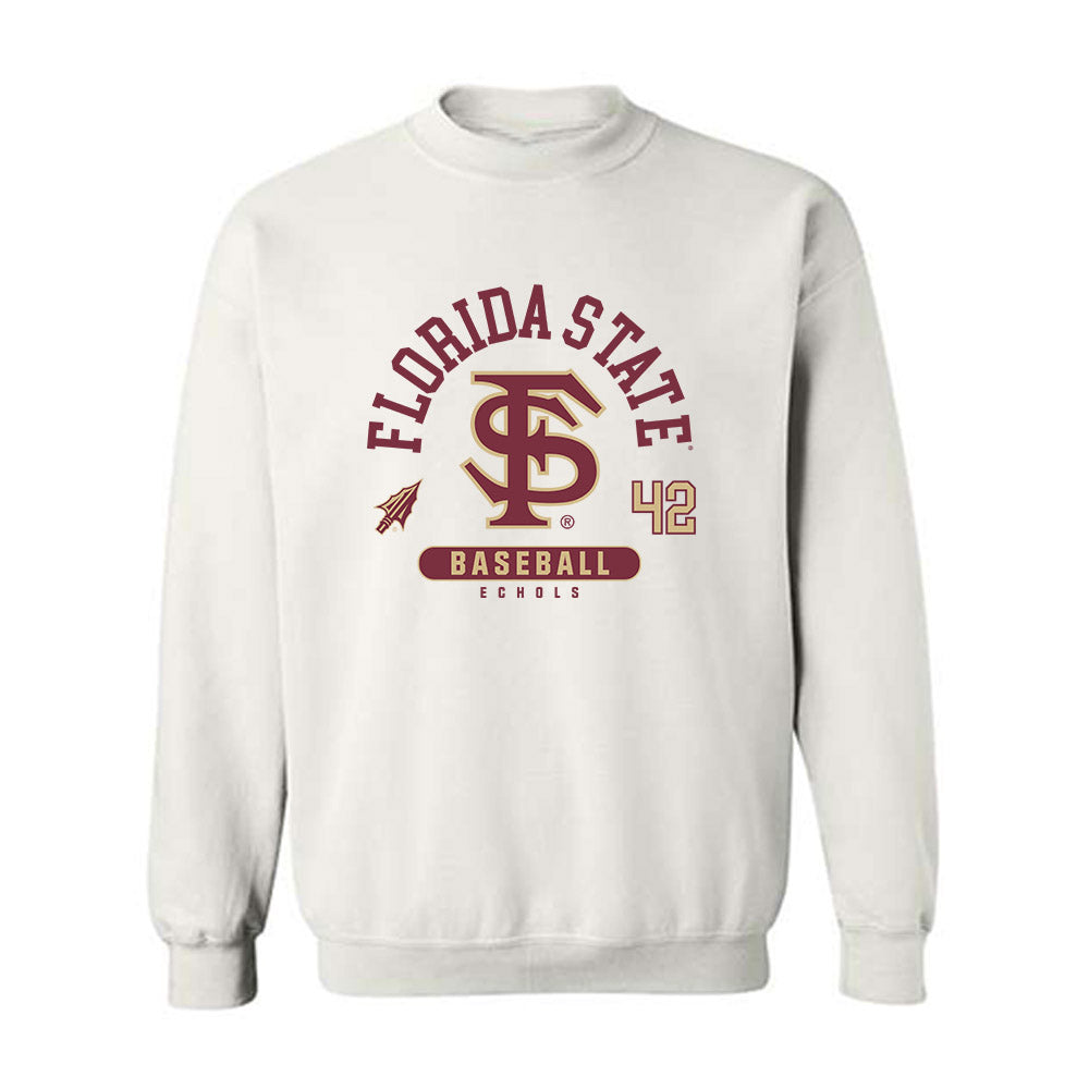 FSU - NCAA Baseball : Jacob Echols - Classic Fashion Shersey Crewneck Sweatshirt-0