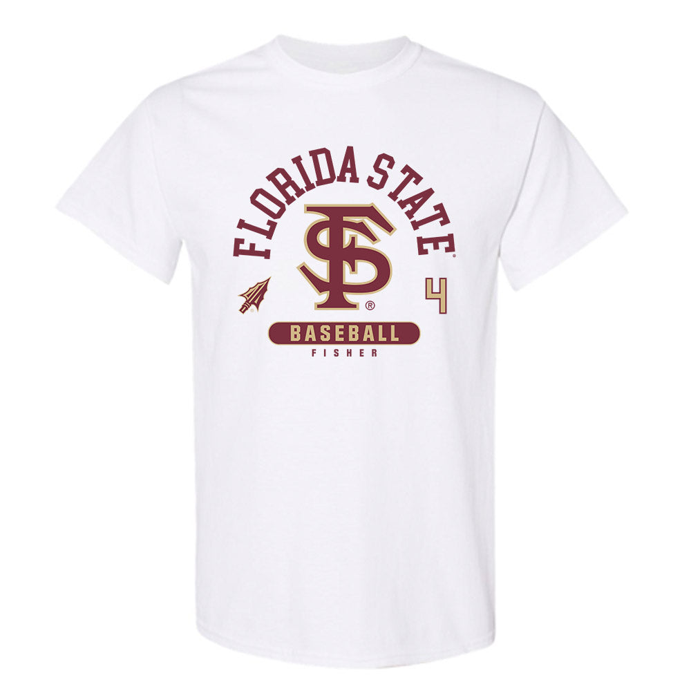 FSU - NCAA Baseball : Cal Fisher - Classic Fashion Shersey T-Shirt-0
