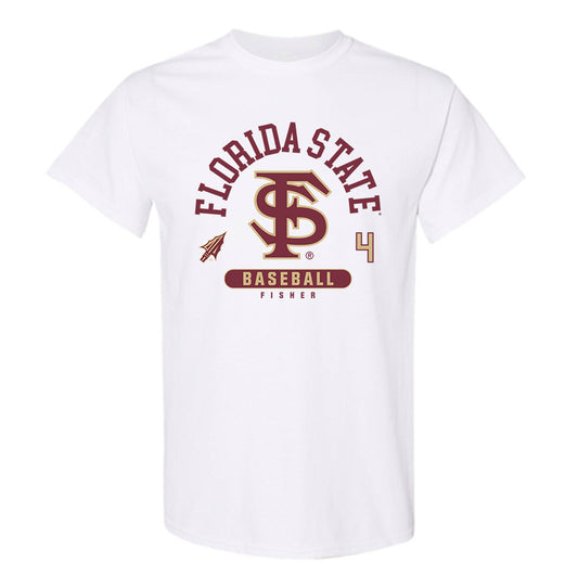 FSU - NCAA Baseball : Cal Fisher - Classic Fashion Shersey T-Shirt-0