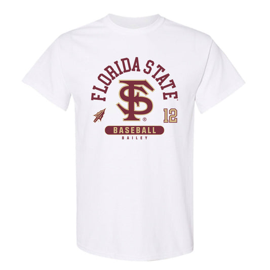 FSU - NCAA Baseball : Myles Bailey - Classic Fashion Shersey T-Shirt-0