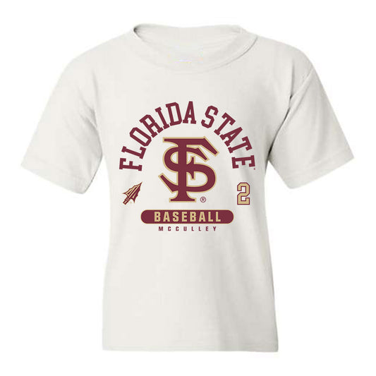 FSU - NCAA Baseball : Carter McCulley - Classic Fashion Shersey Youth T-Shirt