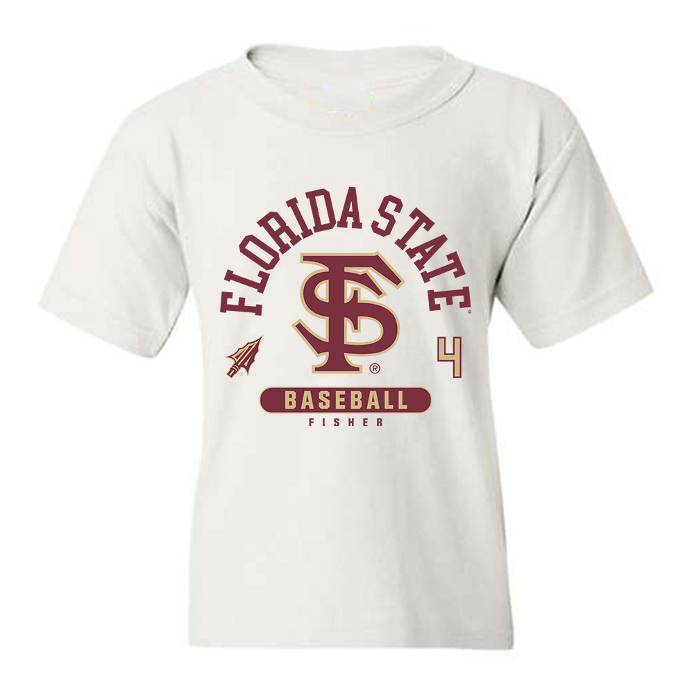 FSU - NCAA Baseball : Cal Fisher - Classic Fashion Shersey Youth T-Shirt-0