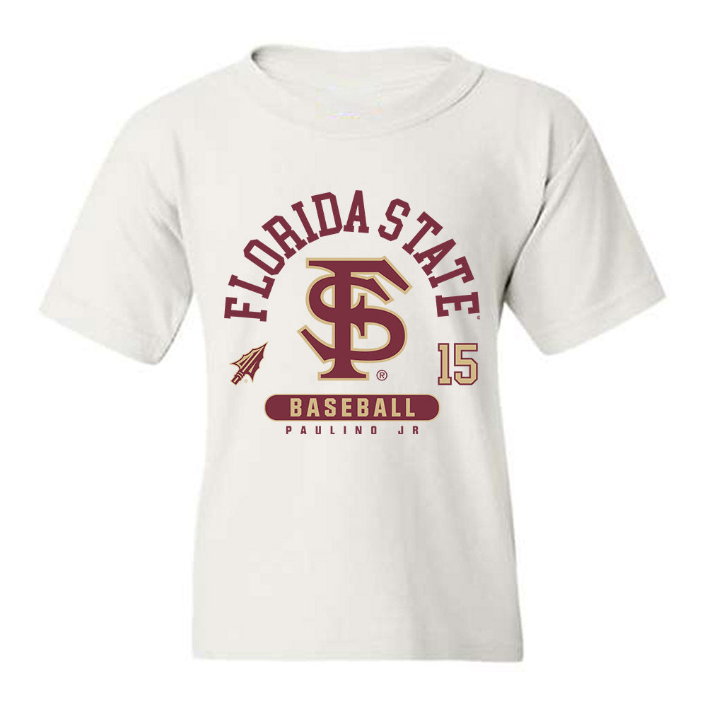 FSU - NCAA Baseball : Kelvyn Paulino jr - Classic Fashion Shersey Youth T-Shirt-0
