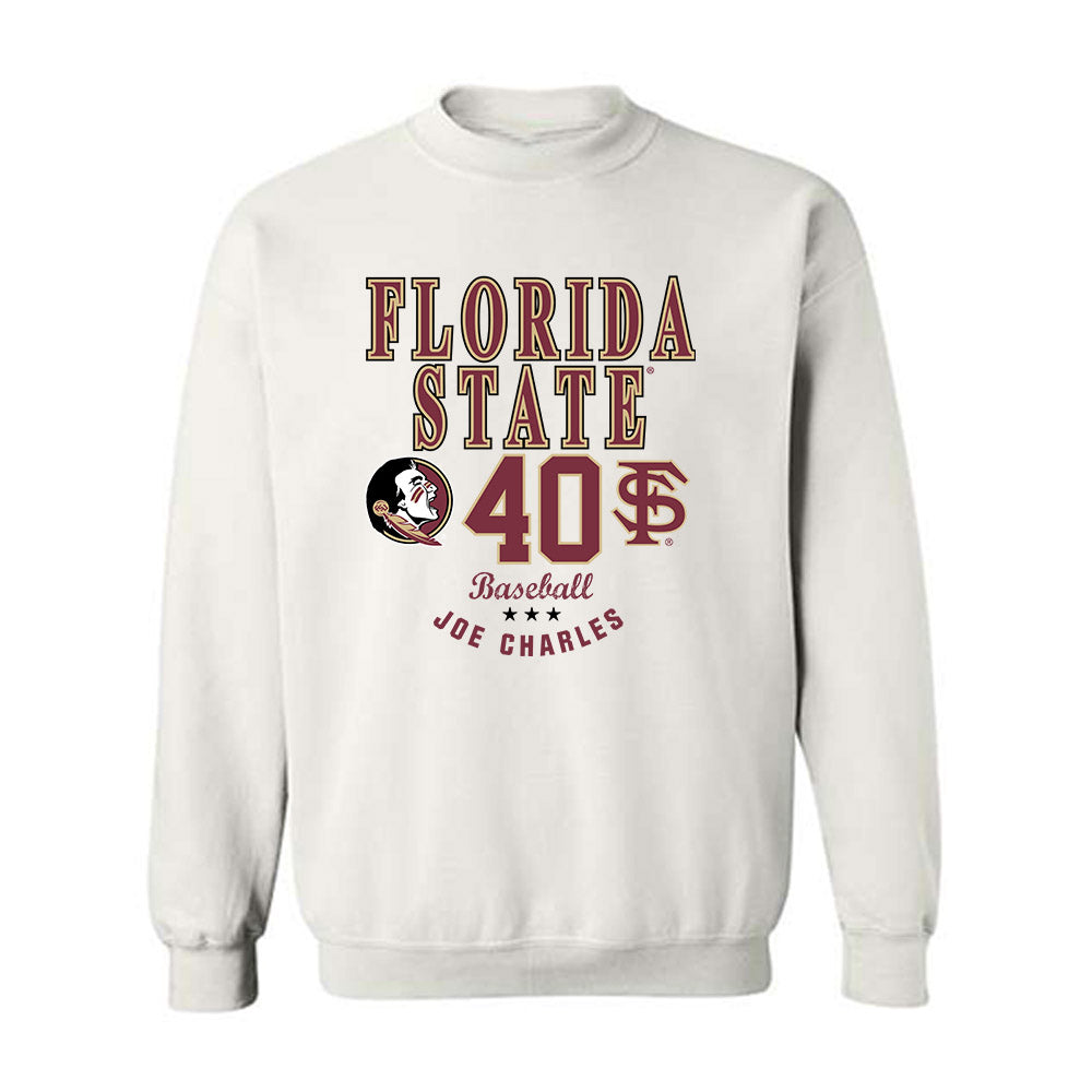 FSU - NCAA Baseball : Joe Charles - Classic Fashion Shersey Crewneck Sweatshirt-0