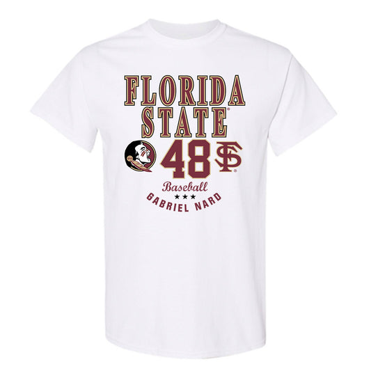 FSU - NCAA Baseball : Gabriel Nard - Classic Fashion Shersey T-Shirt-0