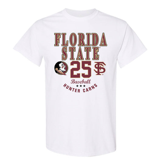 FSU - NCAA Baseball : Hunter Carns - Classic Fashion Shersey T-Shirt
