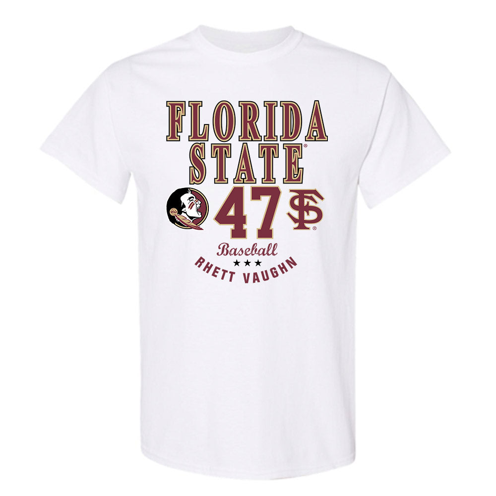 FSU - NCAA Baseball : Rhett Vaughn - Classic Fashion Shersey T-Shirt