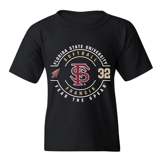 FSU - NCAA Softball : Jasmine Francik - Classic Fashion Shersey Youth T-Shirt