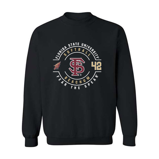 FSU - NCAA Softball : Jaysoni Beachum - Classic Fashion Shersey Crewneck Sweatshirt