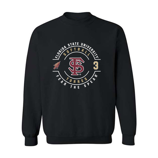 FSU - NCAA Softball : Isabella Torres - Classic Fashion Shersey Crewneck Sweatshirt