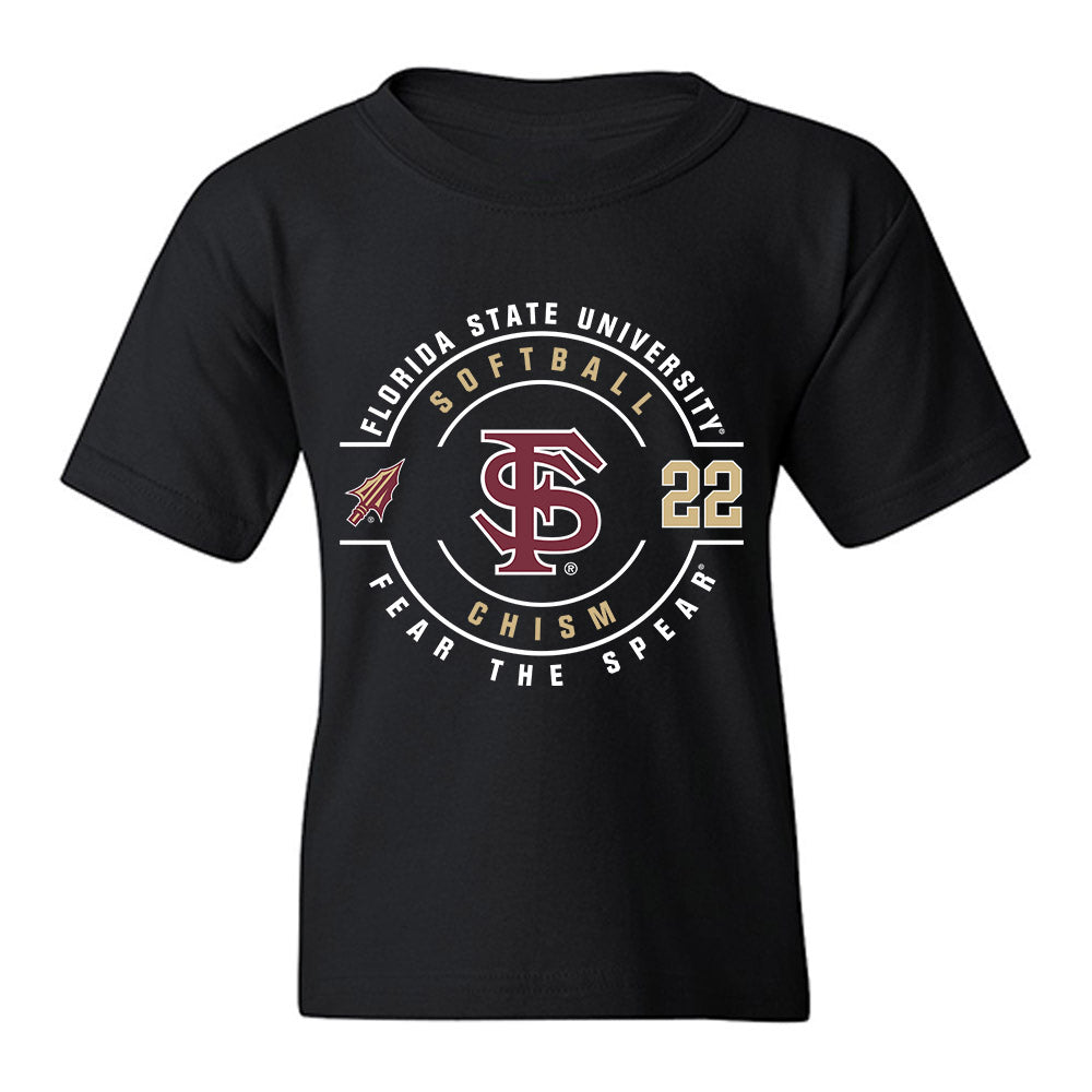 FSU - NCAA Softball : Harlie Chism - Classic Fashion Shersey Youth T-Shirt-0