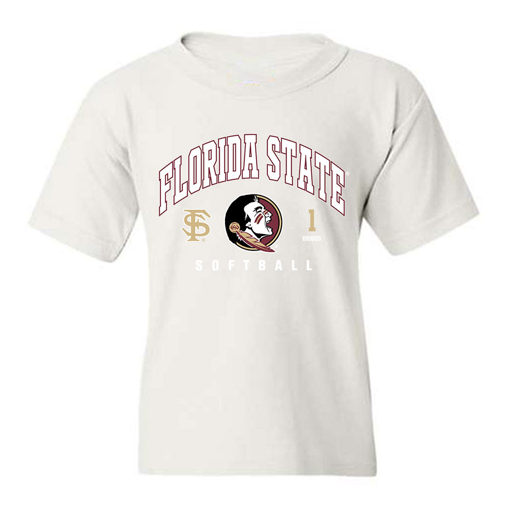 FSU - NCAA Softball : Hayley Griggs - Classic Fashion Shersey Youth T-Shirt-0