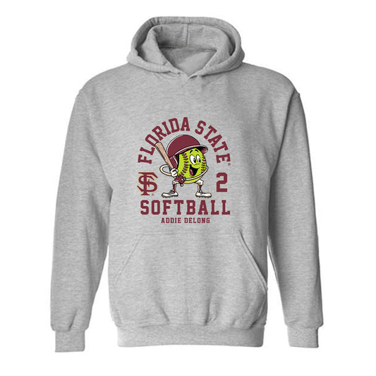 FSU - NCAA Softball : Addie DeLong - Fashion Shersey Hooded Sweatshirt