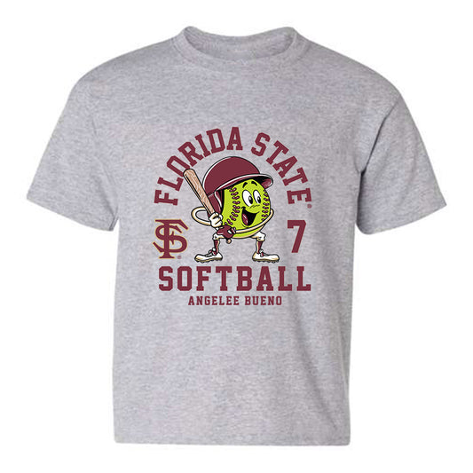 FSU - NCAA Softball : Angelee Bueno - Fashion Shersey Youth T-Shirt