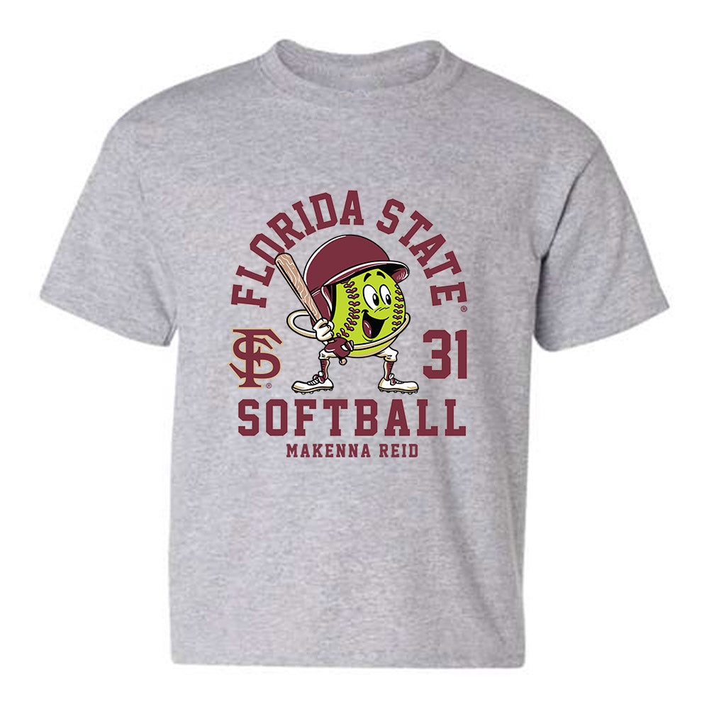 FSU - NCAA Softball : Makenna Reid - Fashion Shersey Youth T-Shirt