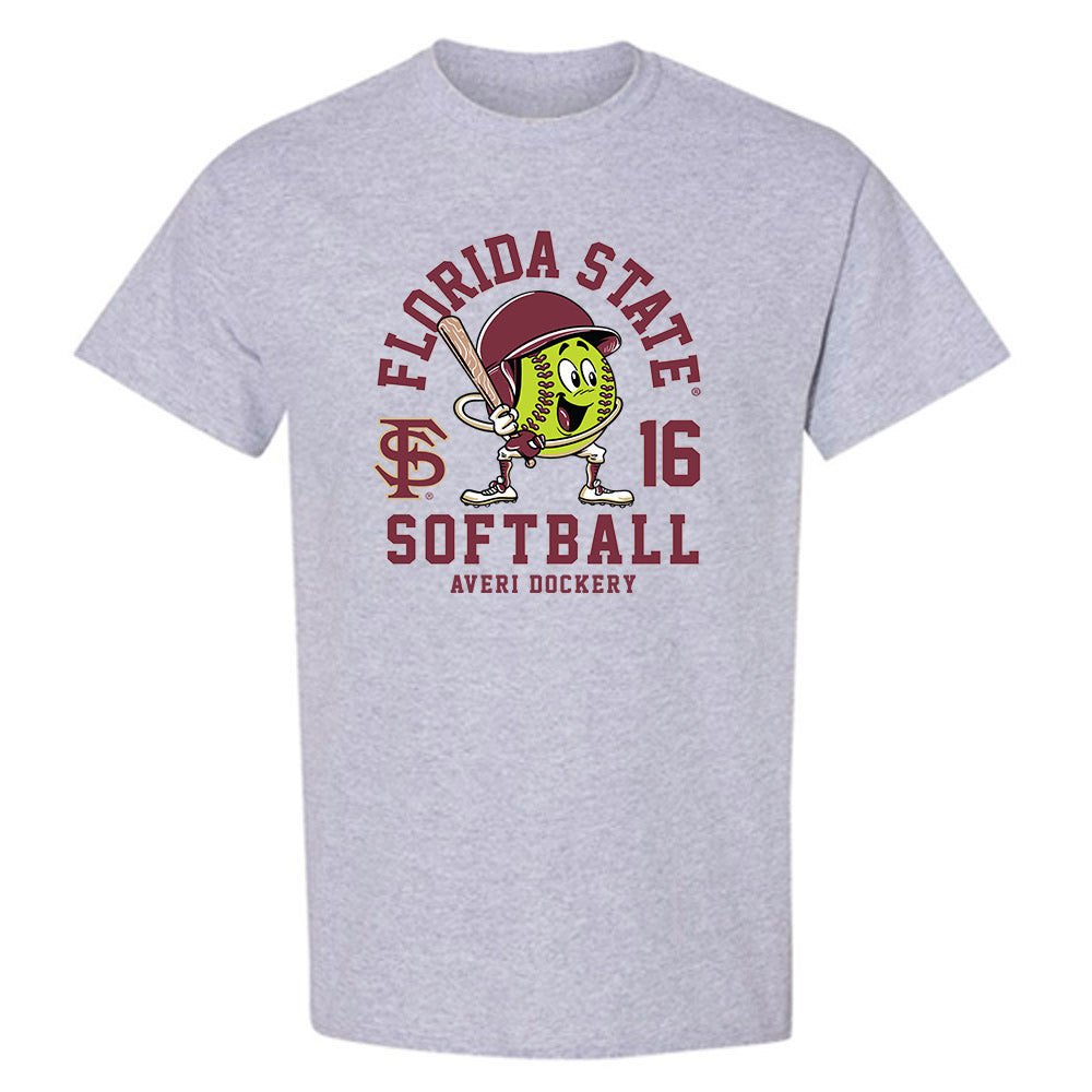 FSU - NCAA Softball : Averi Dockery - Fashion Shersey T-Shirt-0