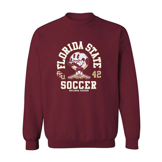 FSU - NCAA Women's Soccer : Wrianna Hudson - Fashion Shersey Crewneck Sweatshirt