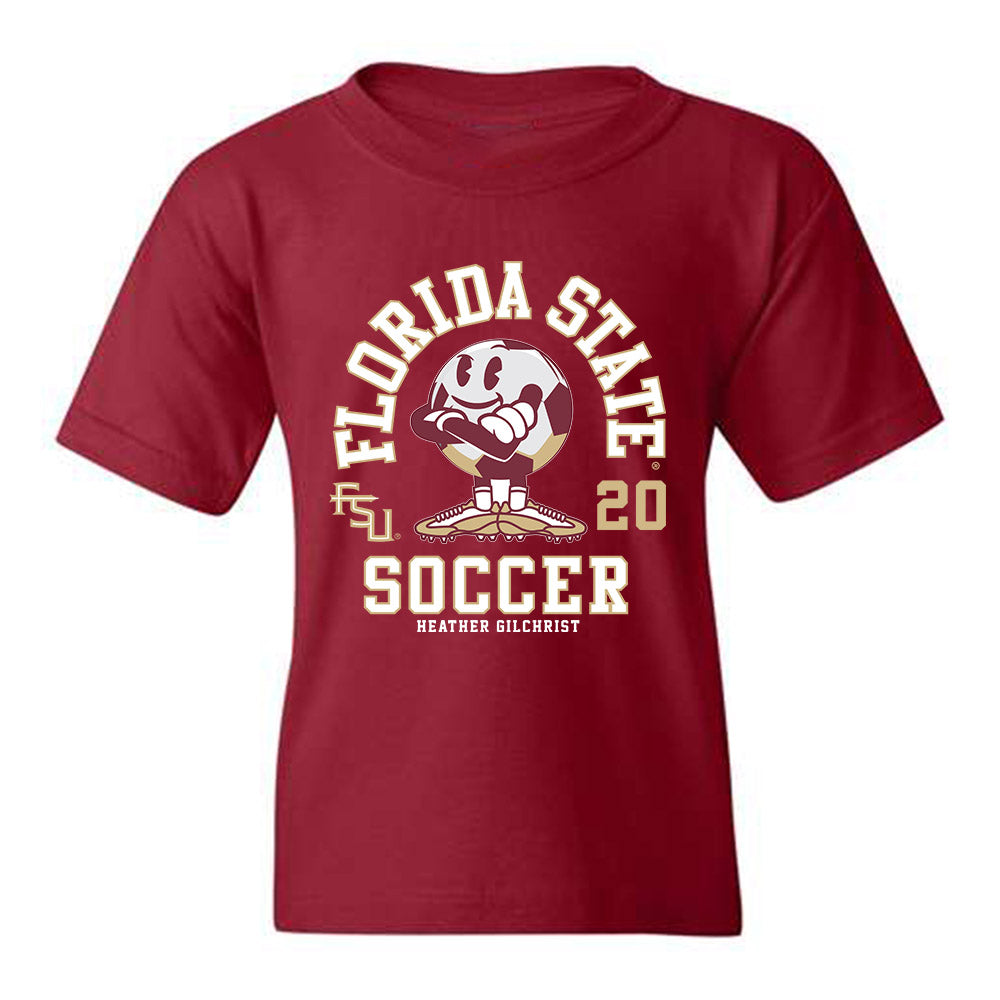 FSU - NCAA Women's Soccer : Heather Gilchrist - Fashion Shersey Youth T-Shirt