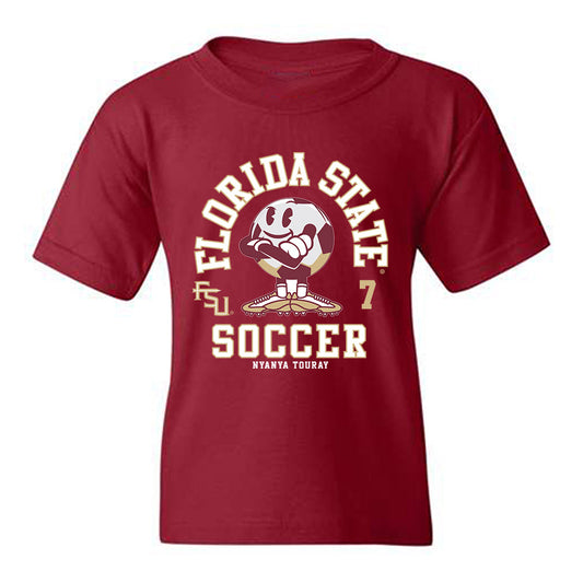 FSU - NCAA Women's Soccer : Nyanya Touray - Fashion Shersey Youth T-Shirt-0