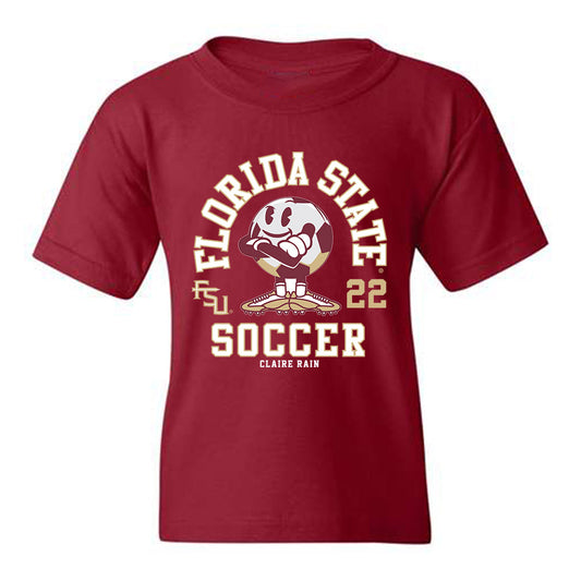 FSU - NCAA Women's Soccer : Claire Rain - Fashion Shersey Youth T-Shirt