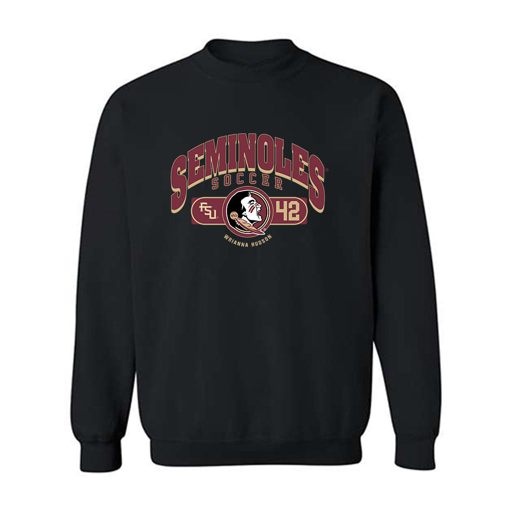FSU - NCAA Women's Soccer : Wrianna Hudson - Classic Fashion Shersey Crewneck Sweatshirt