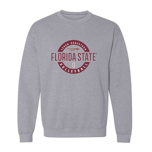 FSU - NCAA Women's Volleyball : Loren Robertson - Classic Fashion Shersey Crewneck Sweatshirt