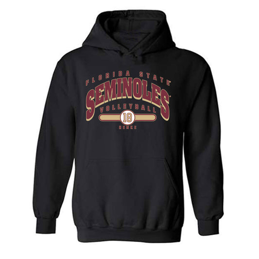 FSU - NCAA Women's Volleyball : Iane Henke - Classic Fashion Shersey Hooded Sweatshirt