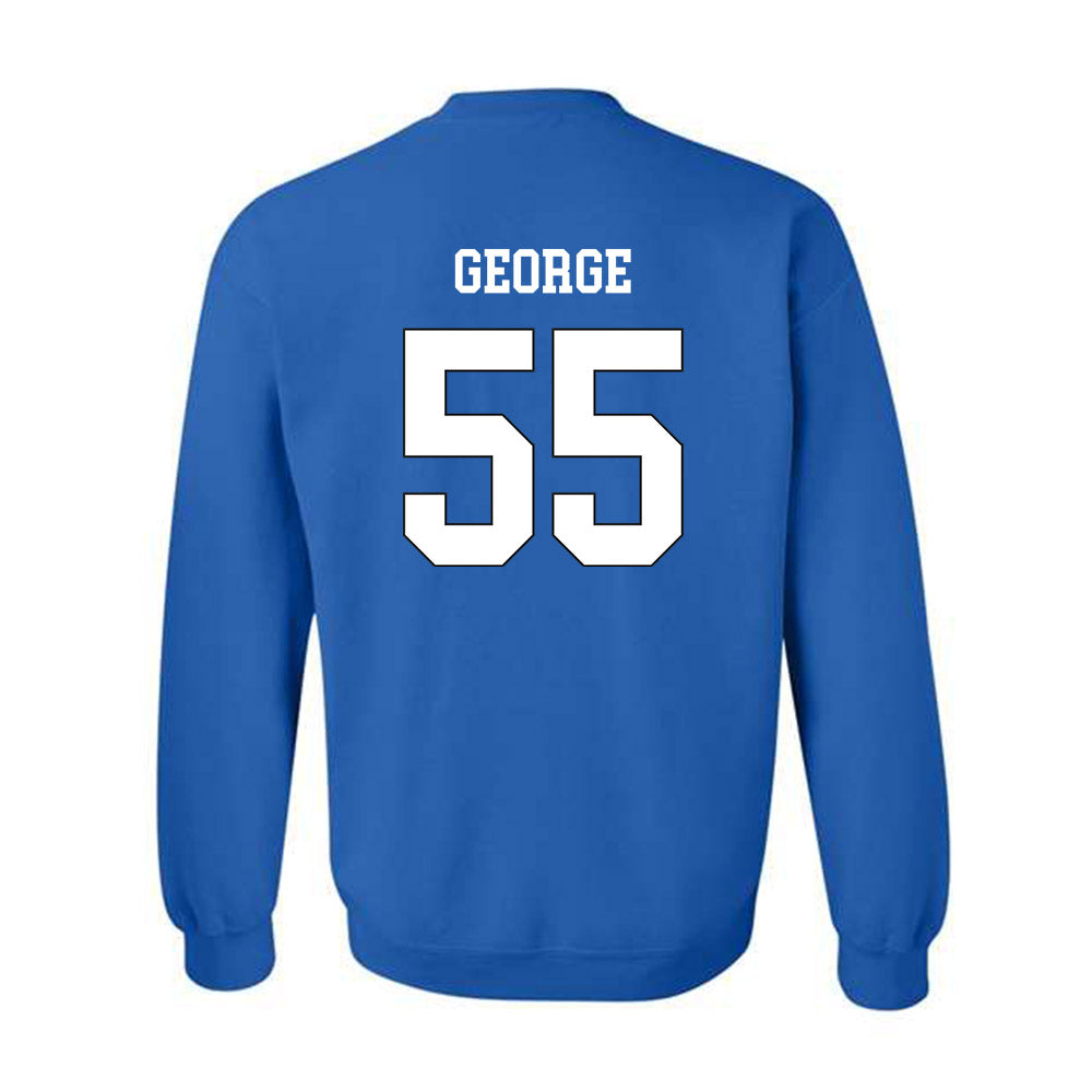 Grand Valley - NCAA Football : Jonnell George - Replica Shersey Crewneck Sweatshirt-1