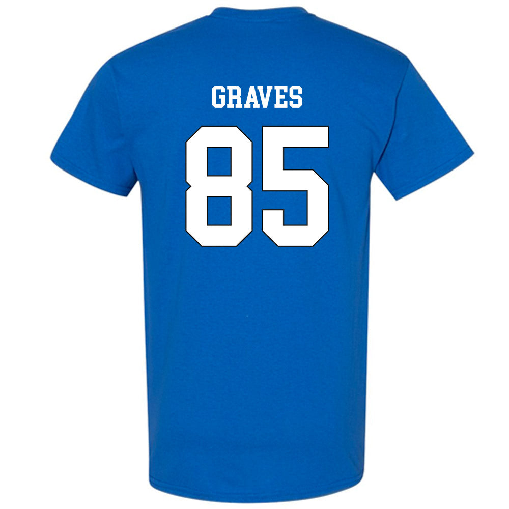 Grand Valley - NCAA Football : Eli Graves - Replica Shersey T-Shirt-1