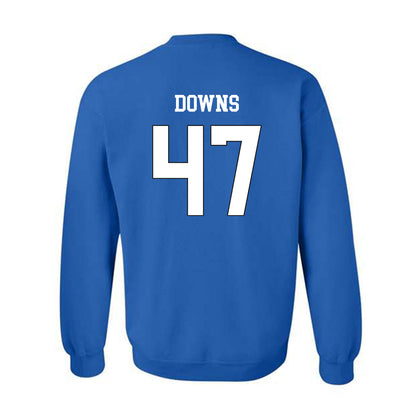 Grand Valley - NCAA Football : Jimmy Downs - Replica Shersey Crewneck Sweatshirt-1