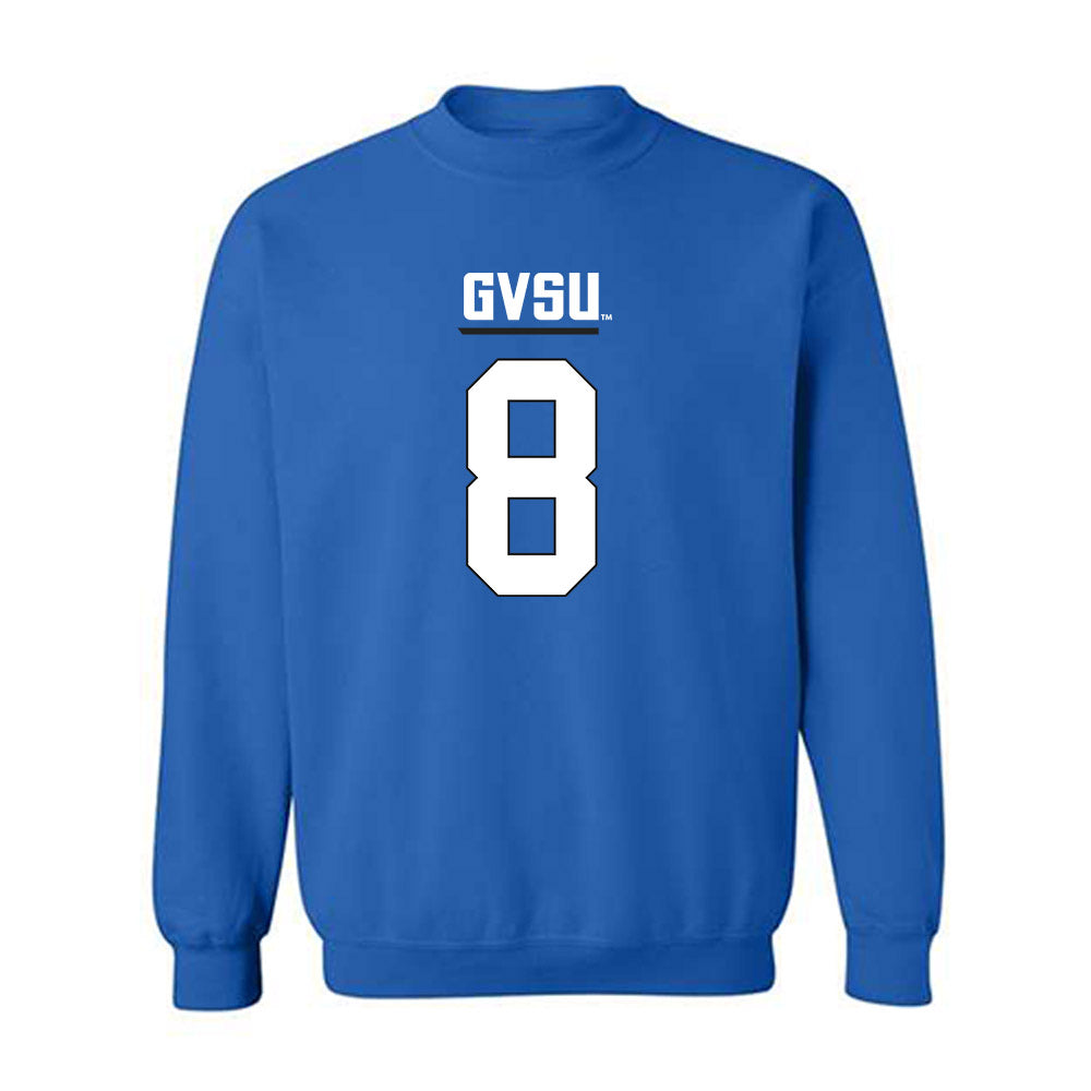 Grand Valley - NCAA Football : Kyle Nott - Replica Shersey Crewneck Sweatshirt-0