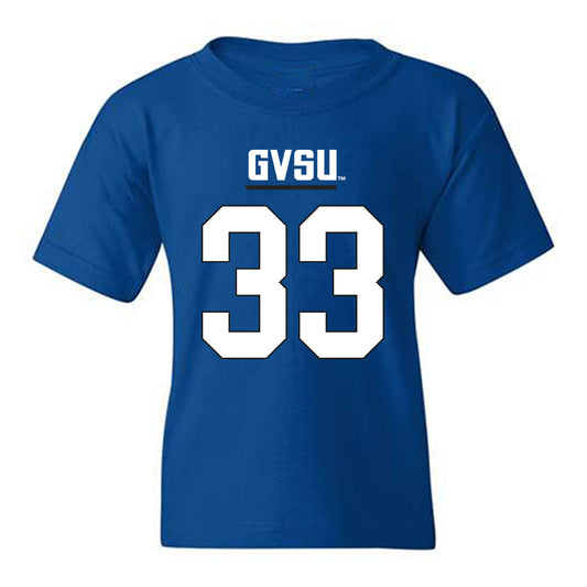 Grand Valley - NCAA Football : David Holloman - Replica Shersey Youth T-Shirt-0