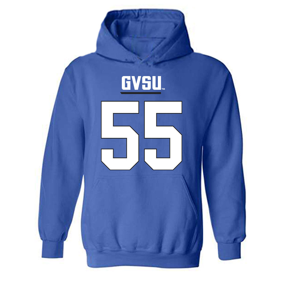 Grand Valley - NCAA Football : Jonnell George - Replica Shersey Hooded Sweatshirt-0